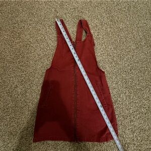 Forever 21 Denim Red Dress